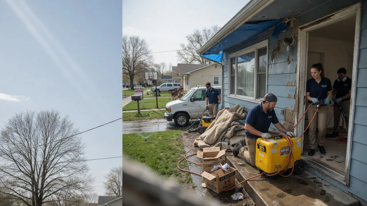 Basement Flood Cleanup in Hopewell, PA near me